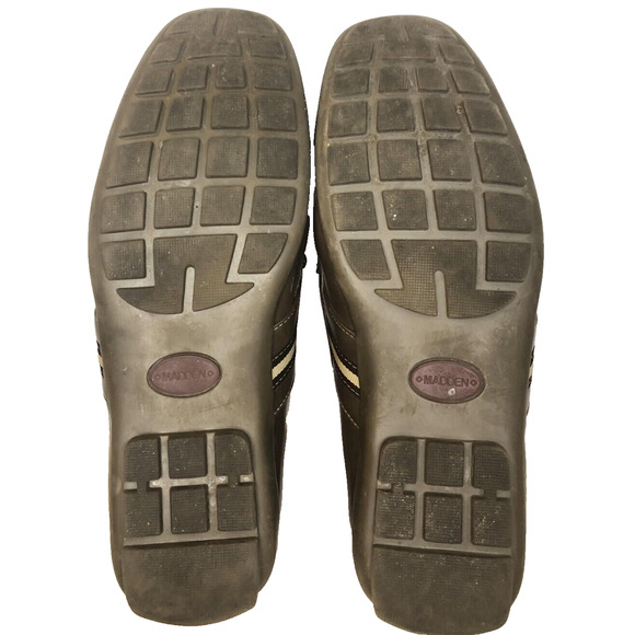 Steve Madden Randal Shoes Casual Loafer Slip On VGUC Brown Leather Men's Sz 10.5 - Picture 6 of 8